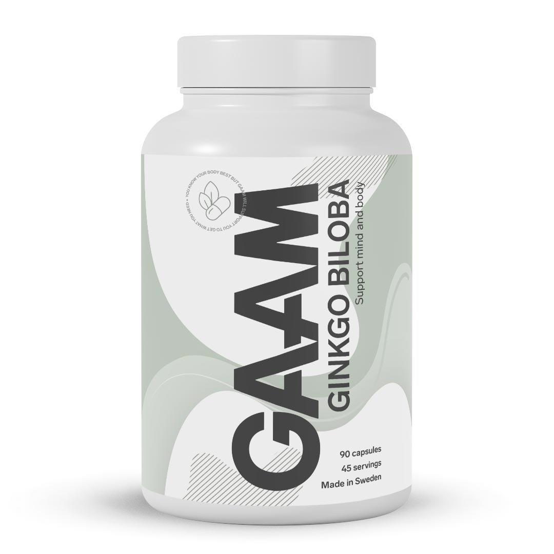 GAAM Ginkgo biloba 90 kapslar