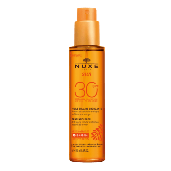 Nuxe Tanning Oil High Protection Spf 30 Face & Body 150ml