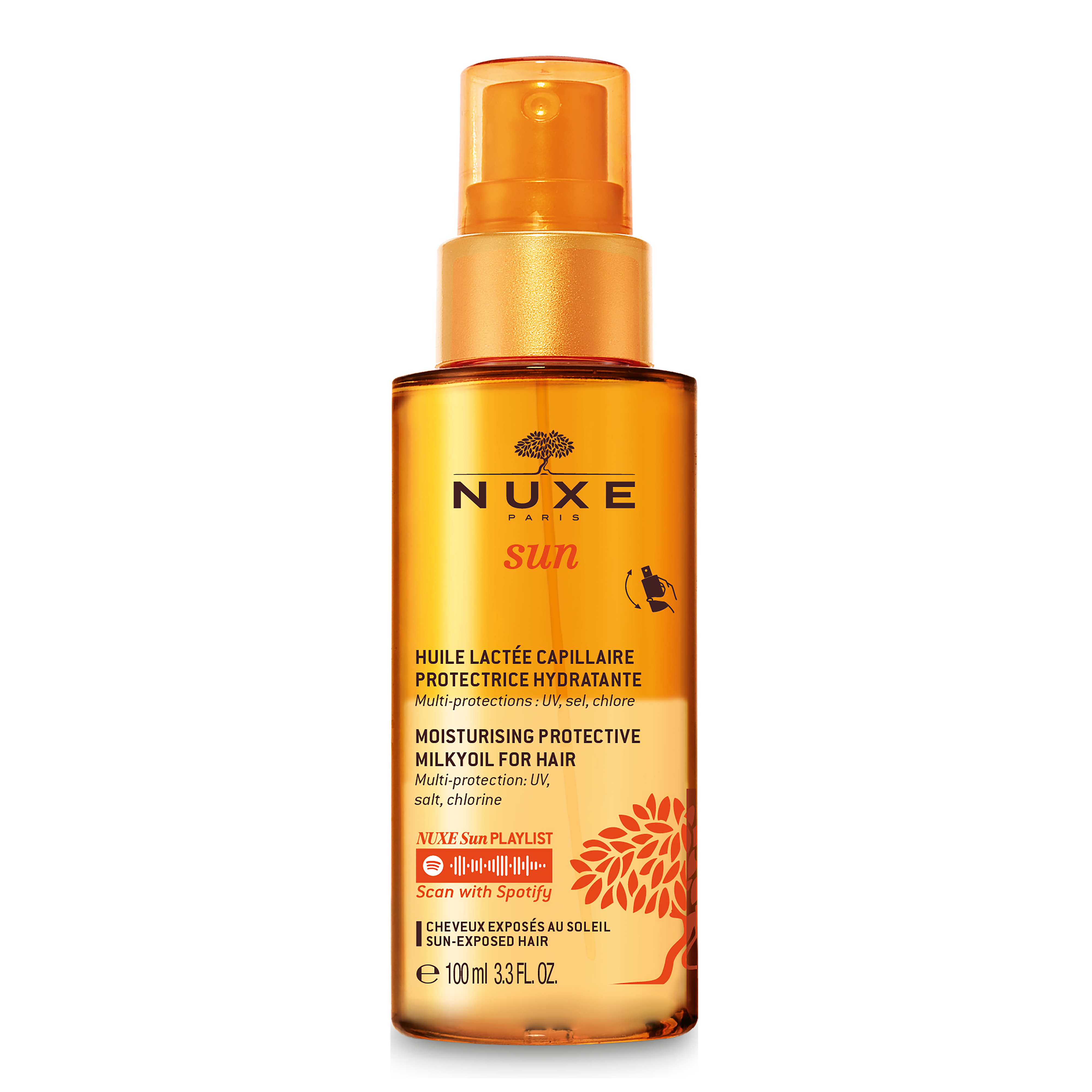 Nuxe Sun Moisturising Protective Milky Oil for Hair 100 ml