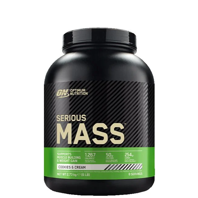Optimum Nutrition Serious Mass Cookies & Cream 2,72 kg