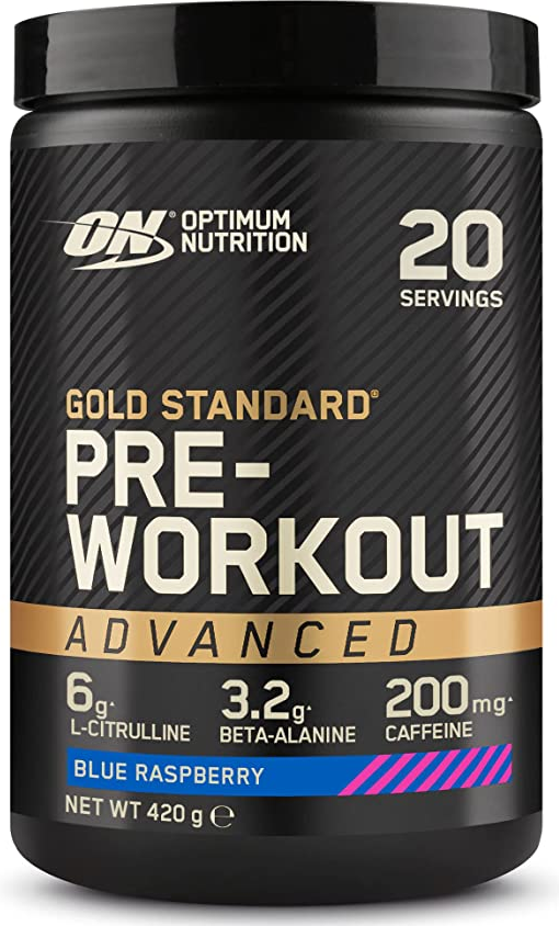 Optimum Nutrition Goldstandard PWO Advanced Blue Raspberry 420 g