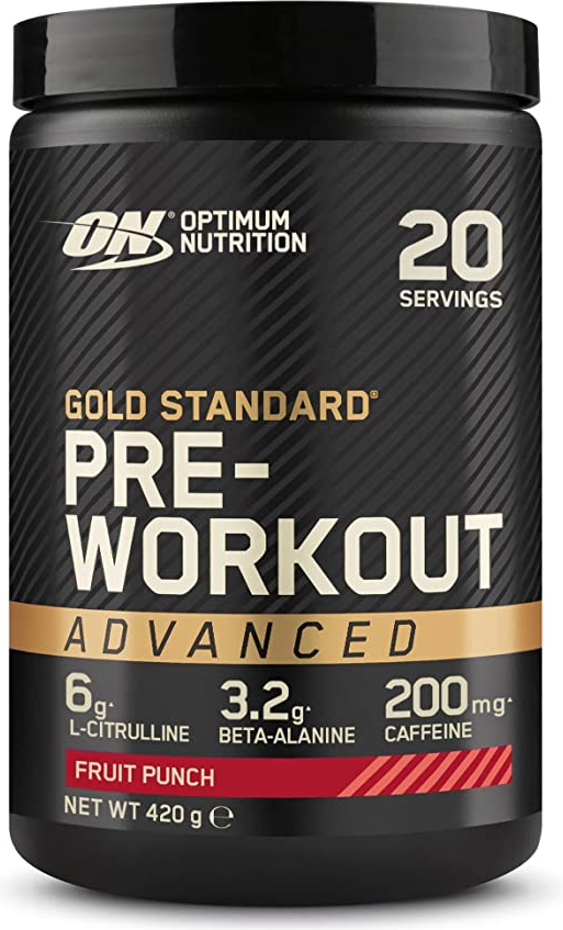 Optimum Nutrition Goldstandard PWO Advanced Fruit Punsch 420 g