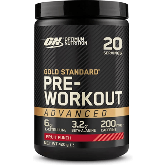 Optimum Nutrition Goldstandard PWO Advanced Fruit Punsch 420 g