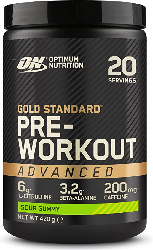 Optimum Nutrition Goldstandard PWO Advanced Sour Gummy 420 g