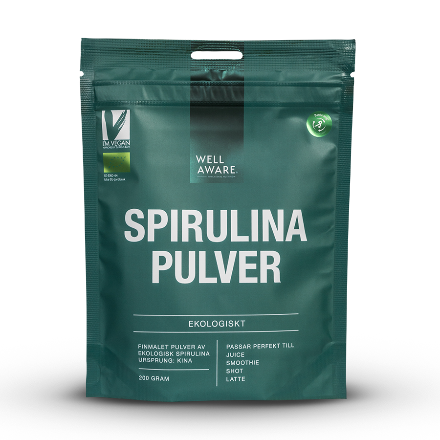 Wellaware Ekologisk Spirulina 200 g