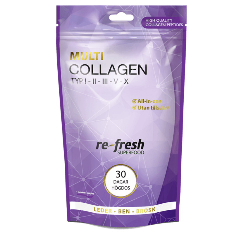 Re-fresh Superfood Re-Fresh Multi Collagen á 30 dagar högdos