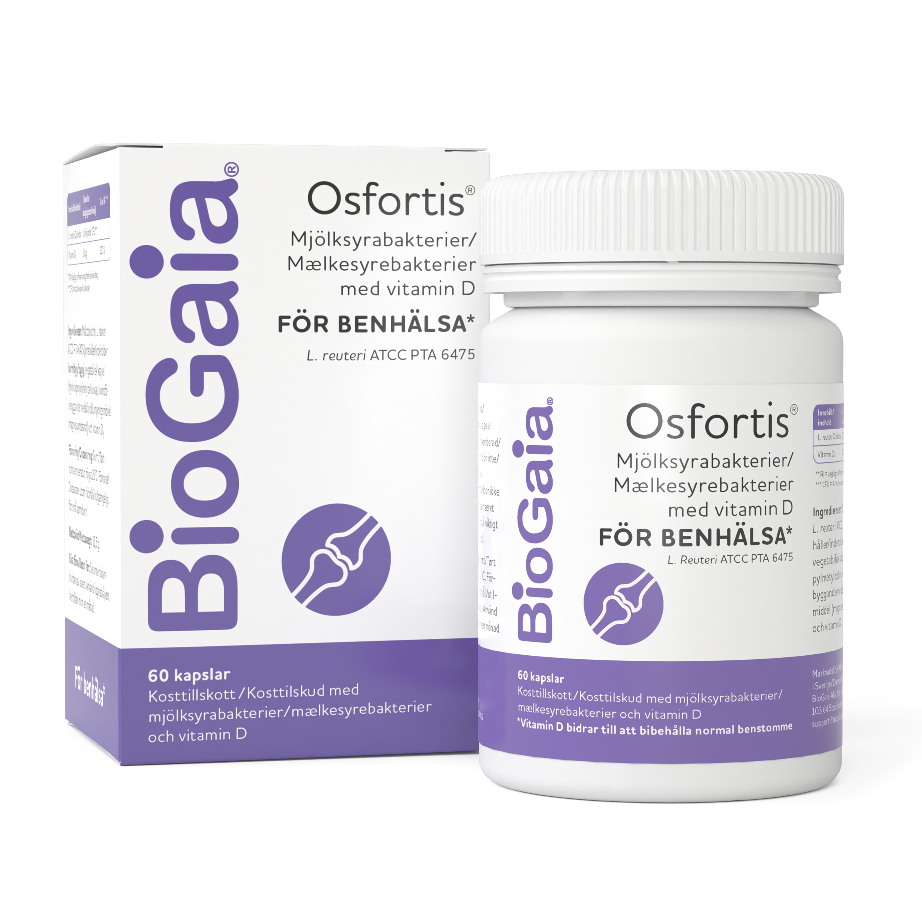 BioGaia Osfortis 60 st kapslar