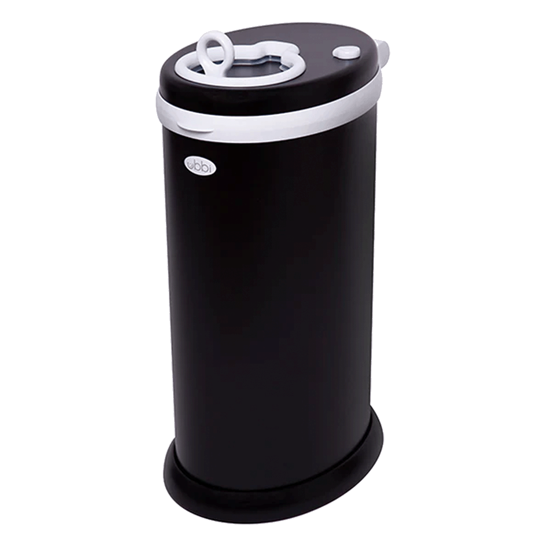 Ubbi Diaper Pail Matte Black