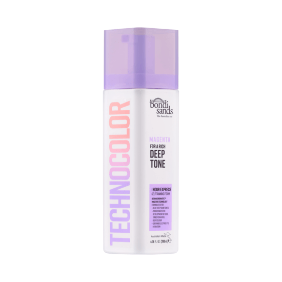 Bondi Sands Technocolor 1 Hour Express Self Tanning Foam Magenta Deep Toner 200 ml