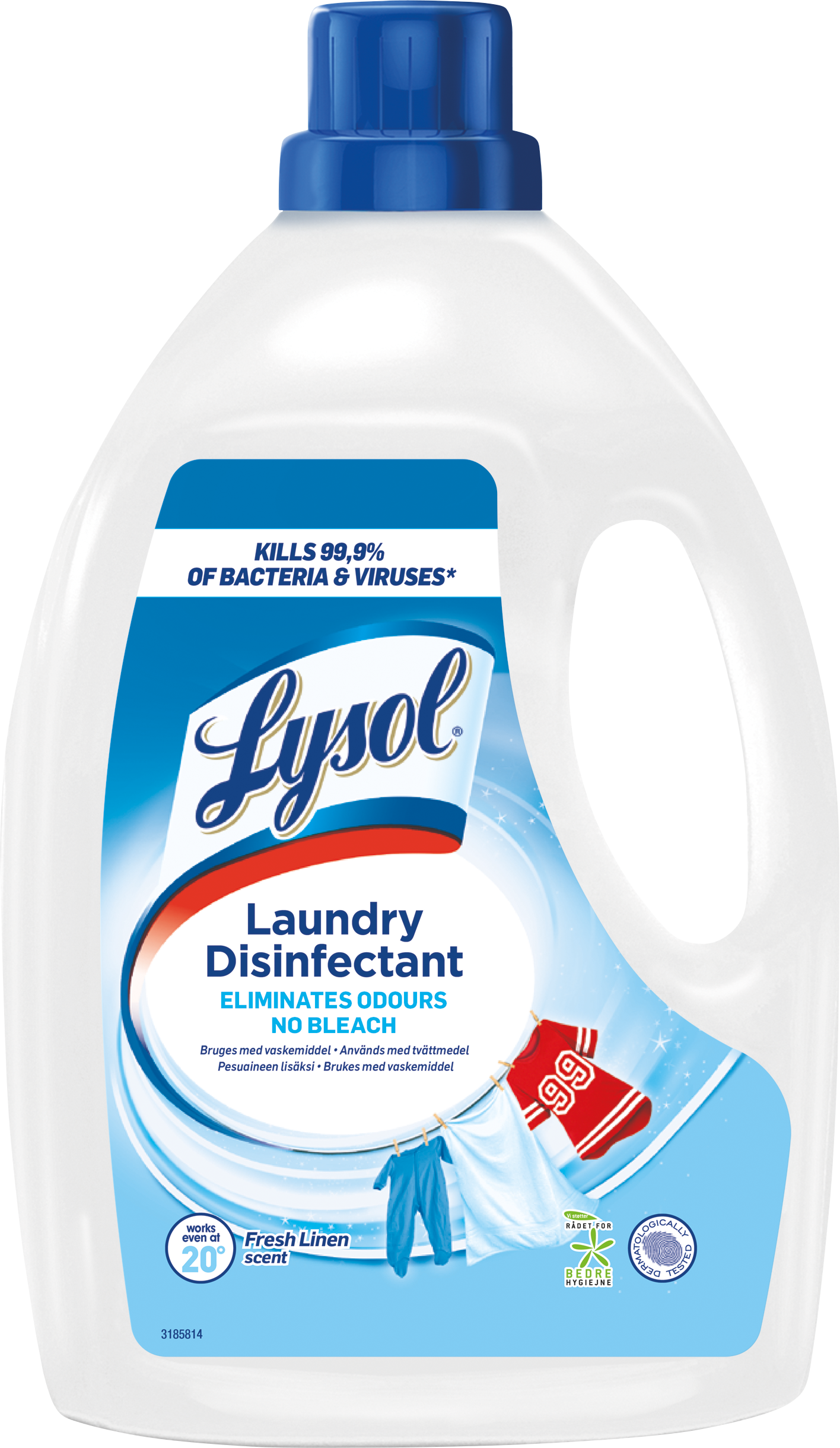 Lysol Desinfektionsmedel för tvätt Fresh Linen 1,2 liter