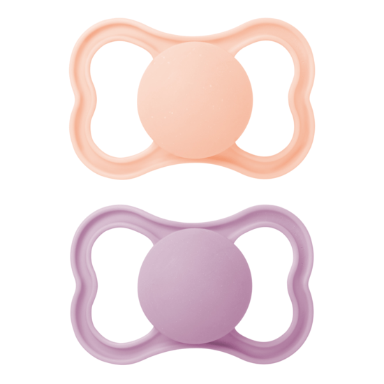 MAM Air Silicone Pink 16-36m 2-pack