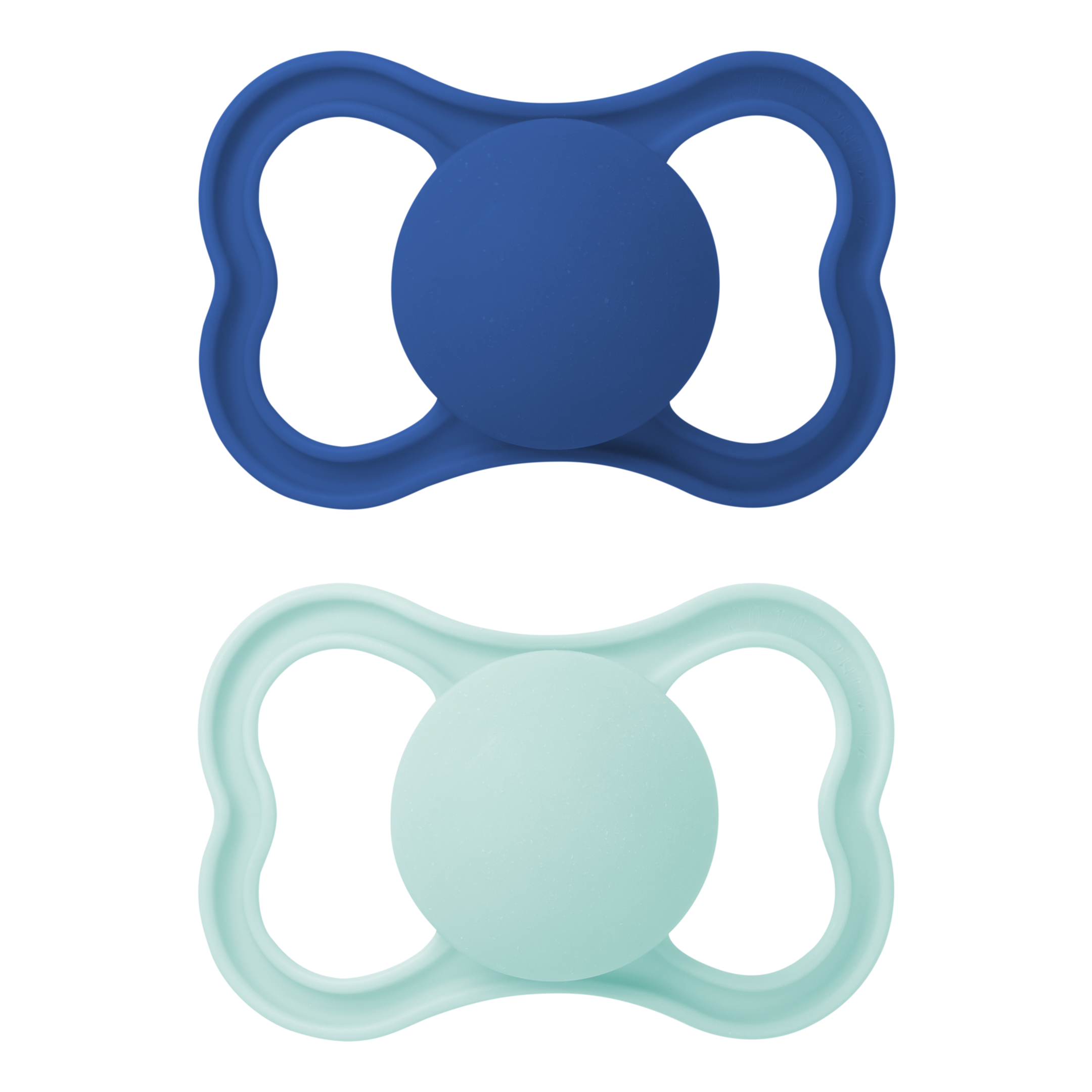 MAM Air Silicone Blue 16-36m 2-pack