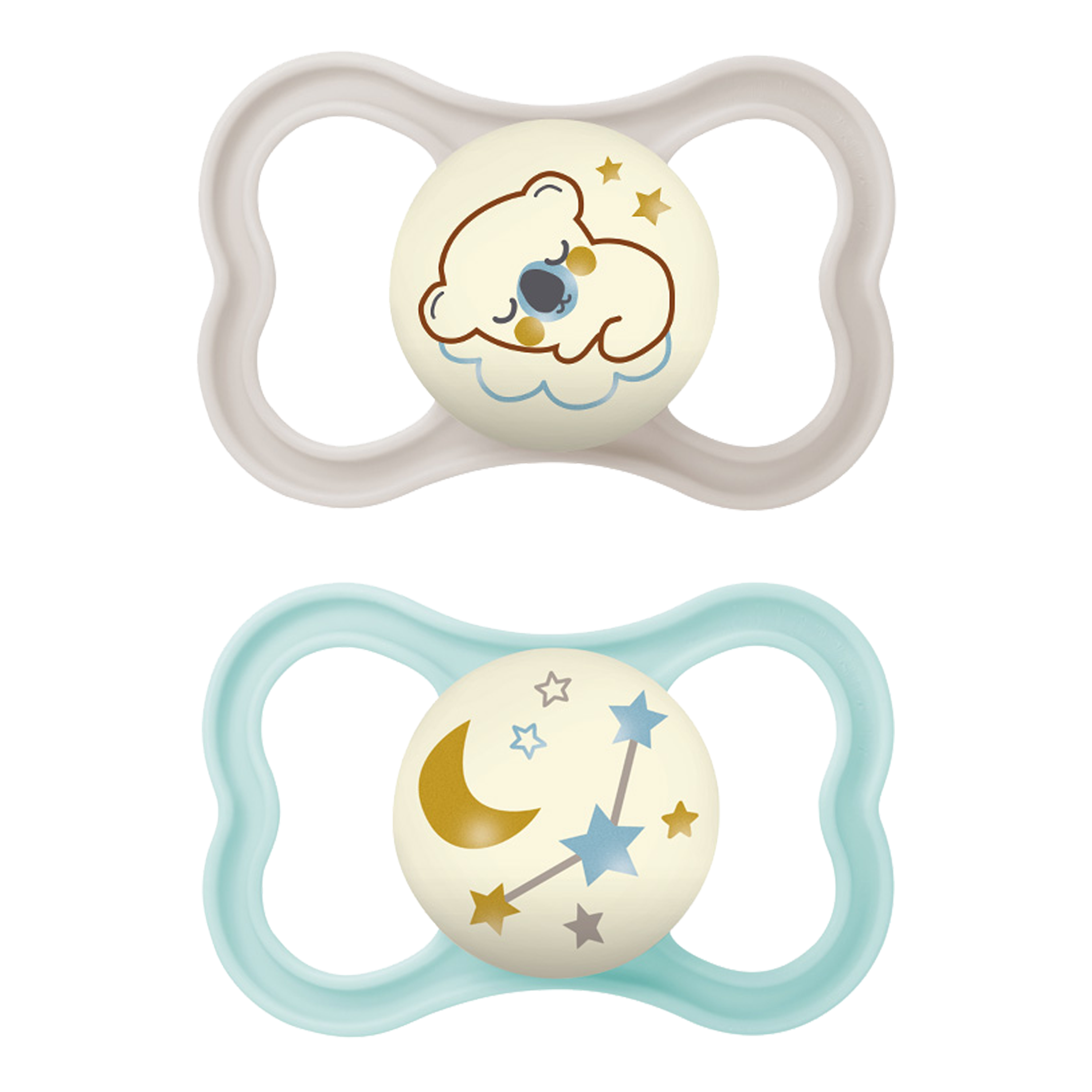 MAM Air Night Neutral 6-16m 2-pack