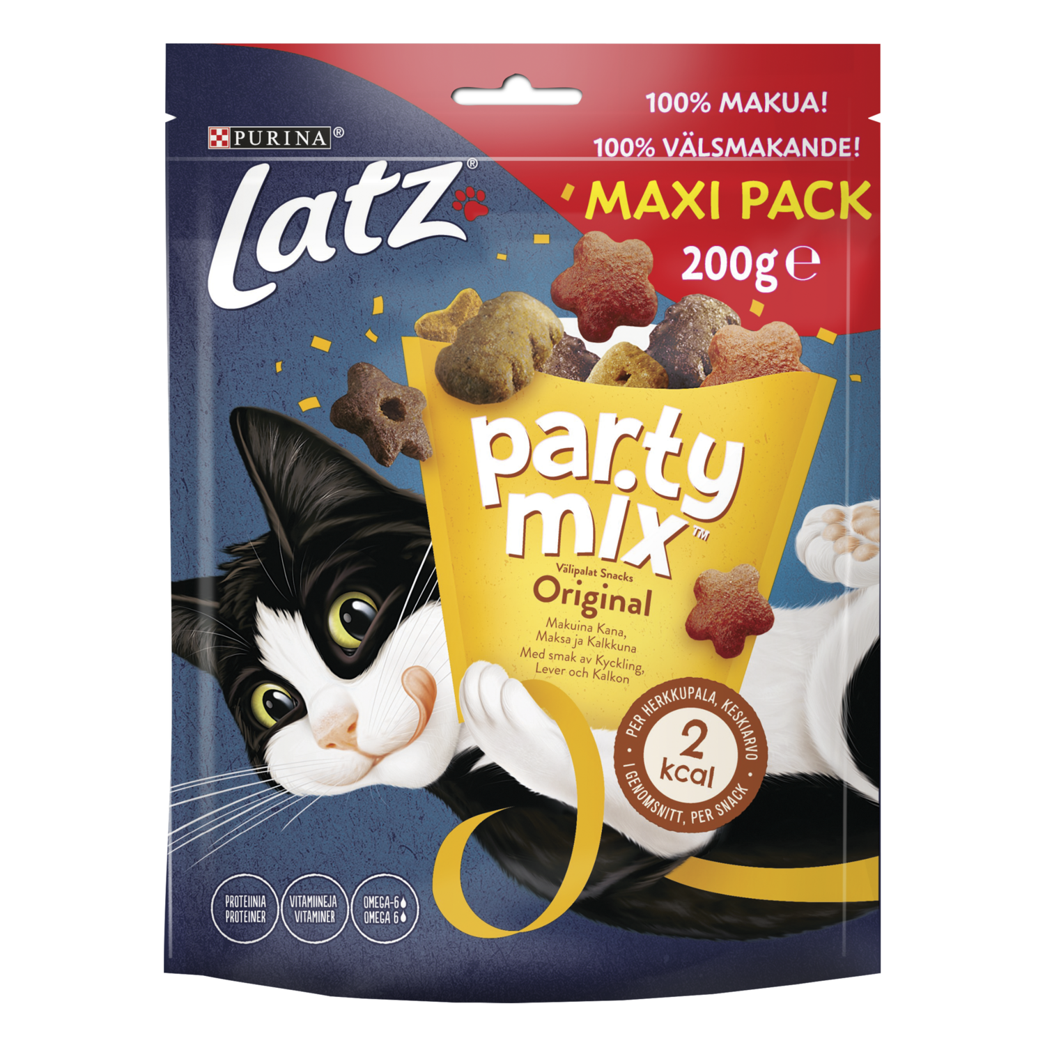 Alternativ bild 1 för Purina Latz Party Mix Original 200 g