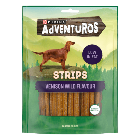 Purina AdVENTuROS Strips Venison 90 g