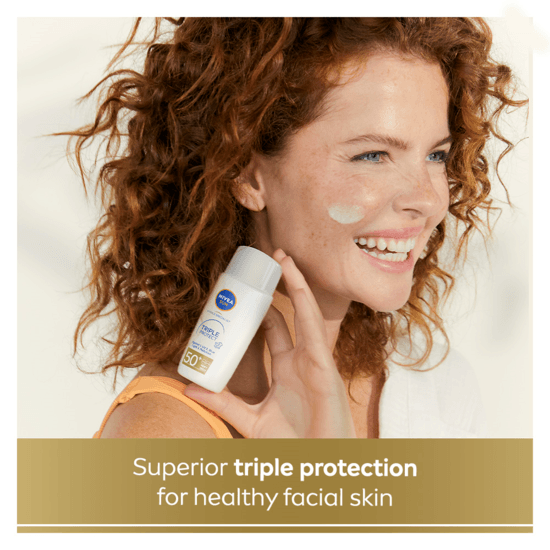 NIVEA SUN UV Face Triple Protection SPF50 40 ml