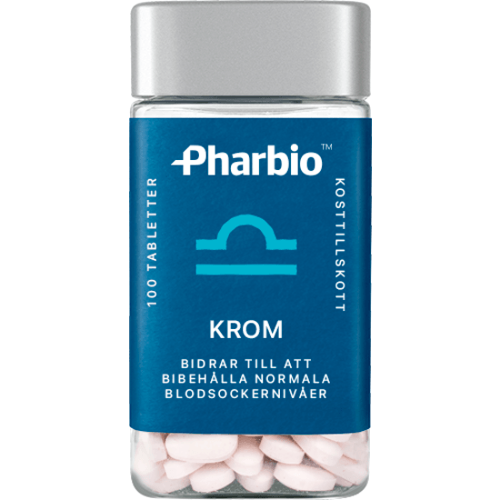 Pharbio Krom 100 tabletter