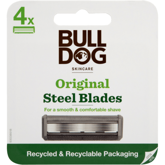 Bulldog Original Steel Blades 4 st