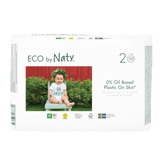 Naty Blöjor Storlek 2 (3-6 kg) 33 st