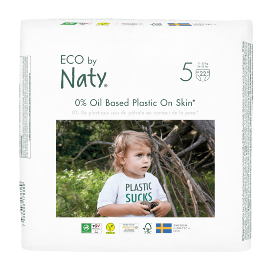Naty Blöjor Storlek 5 (11-25 kg) 22 st