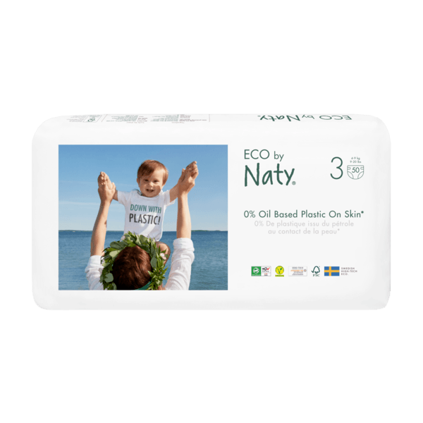 Naty Blöjor Storlek 3 (4-9 kg) 50 st