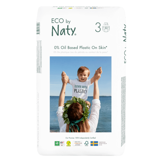 Naty Blöjor Storlek 3 (4-9 kg) 50 st