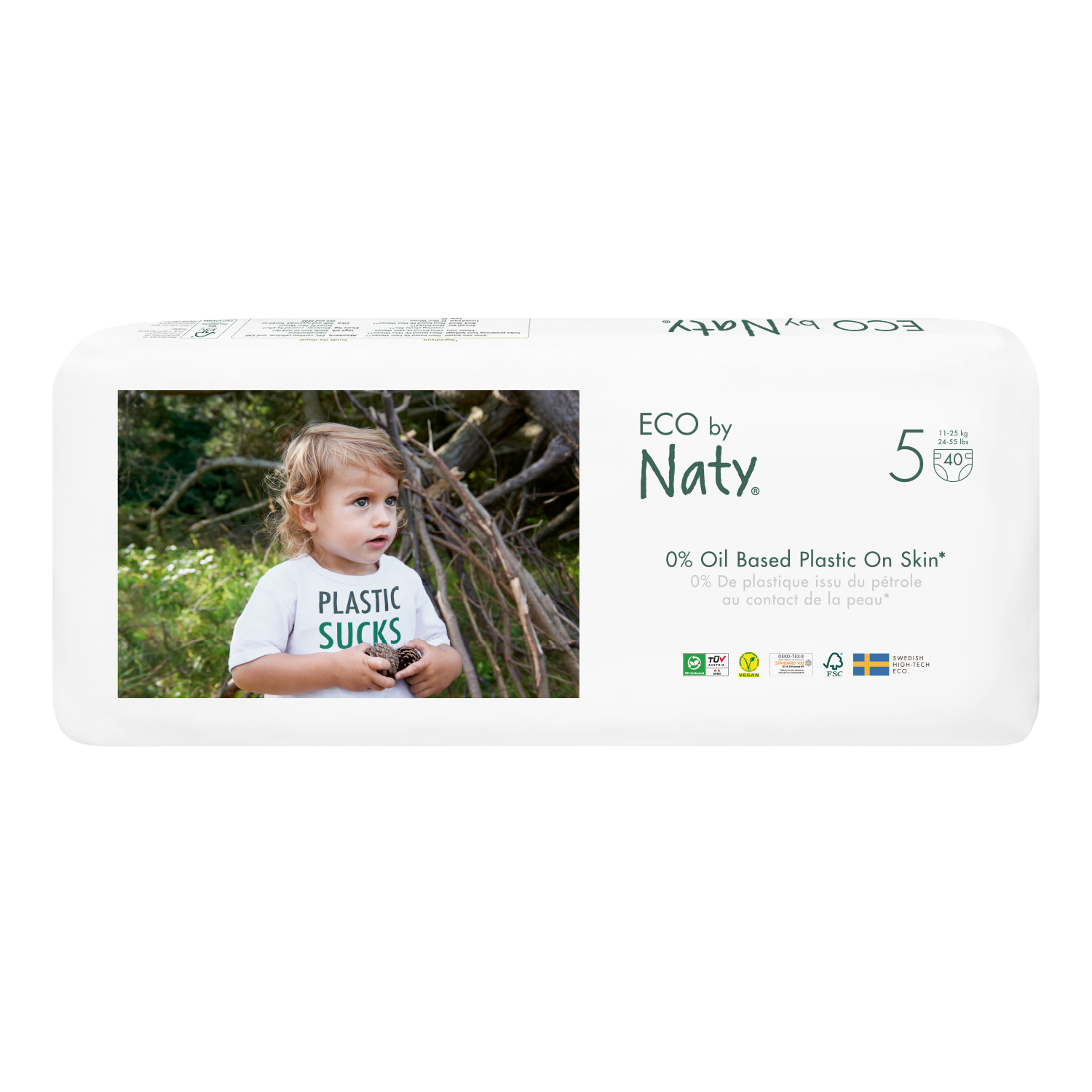 Naty Blöjor Storlek 5 (11-25 kg) 40 st