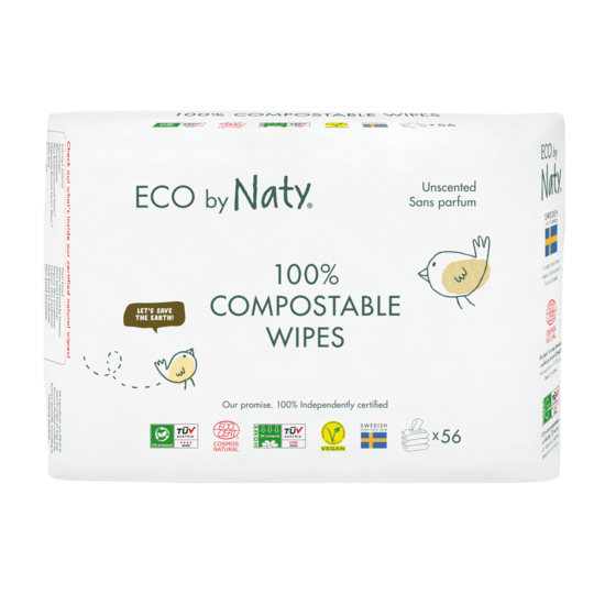 Naty Våtservetter Oparfymerade 168 st