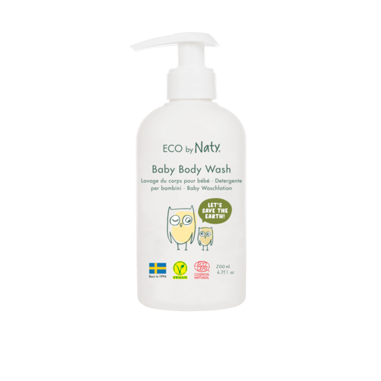 Naty Baby Duschtvål 200 ml