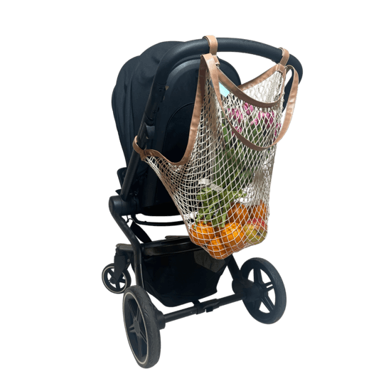 Najell Stroller Shopping Bag Ivory White