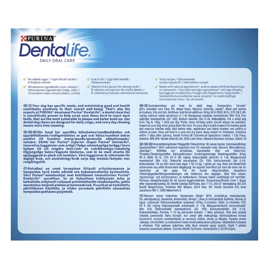 Purina DentaLife Small 7-10 kg Big Pack 30 st