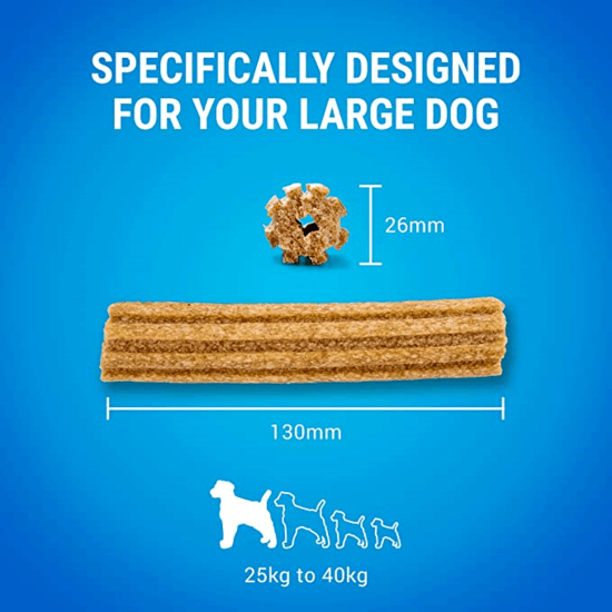 Purina DentaLife Large 25-40 kg Big Pack 18 st