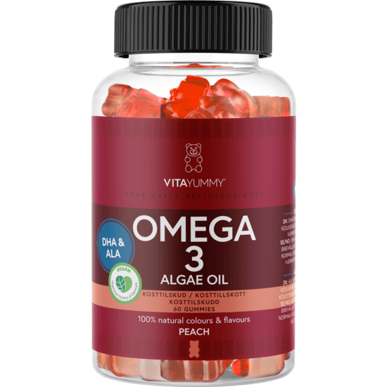 VitaYummy Omega-3 Peach 60 gummies