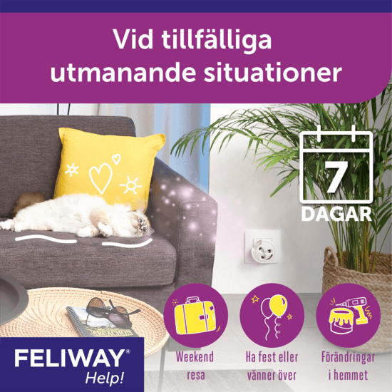 Feliway Help refillkassett 3 st