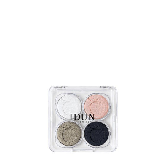 IDUN Minerals Eyeshadow Palette Vitsippa 4 g