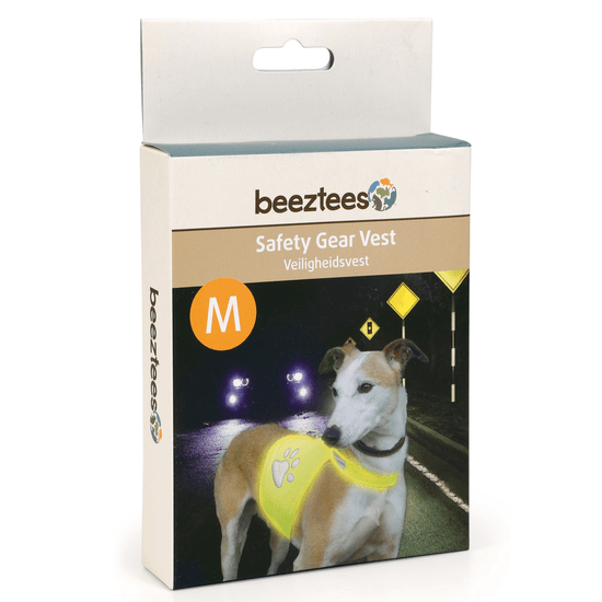 Beeztees Reflexväst Gul För Hund Beeztees Medium