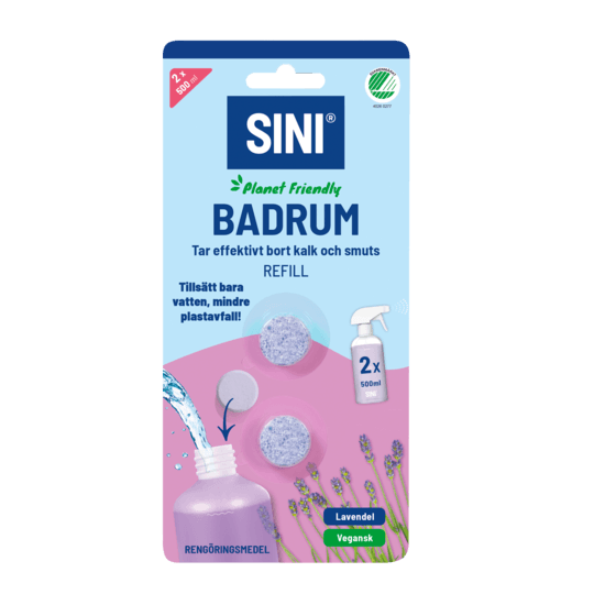 SINI Rengöringstablett Badrum refill 2-pack