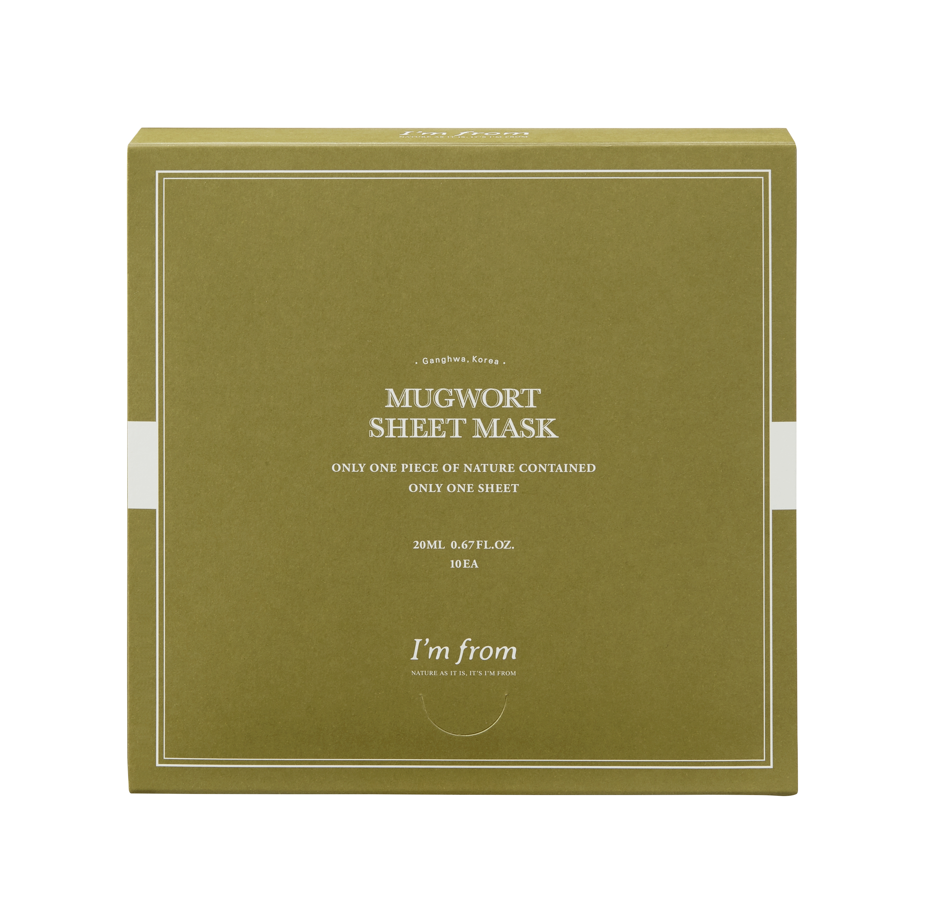 I'm From Mugwort Sheet Mask 1 st
