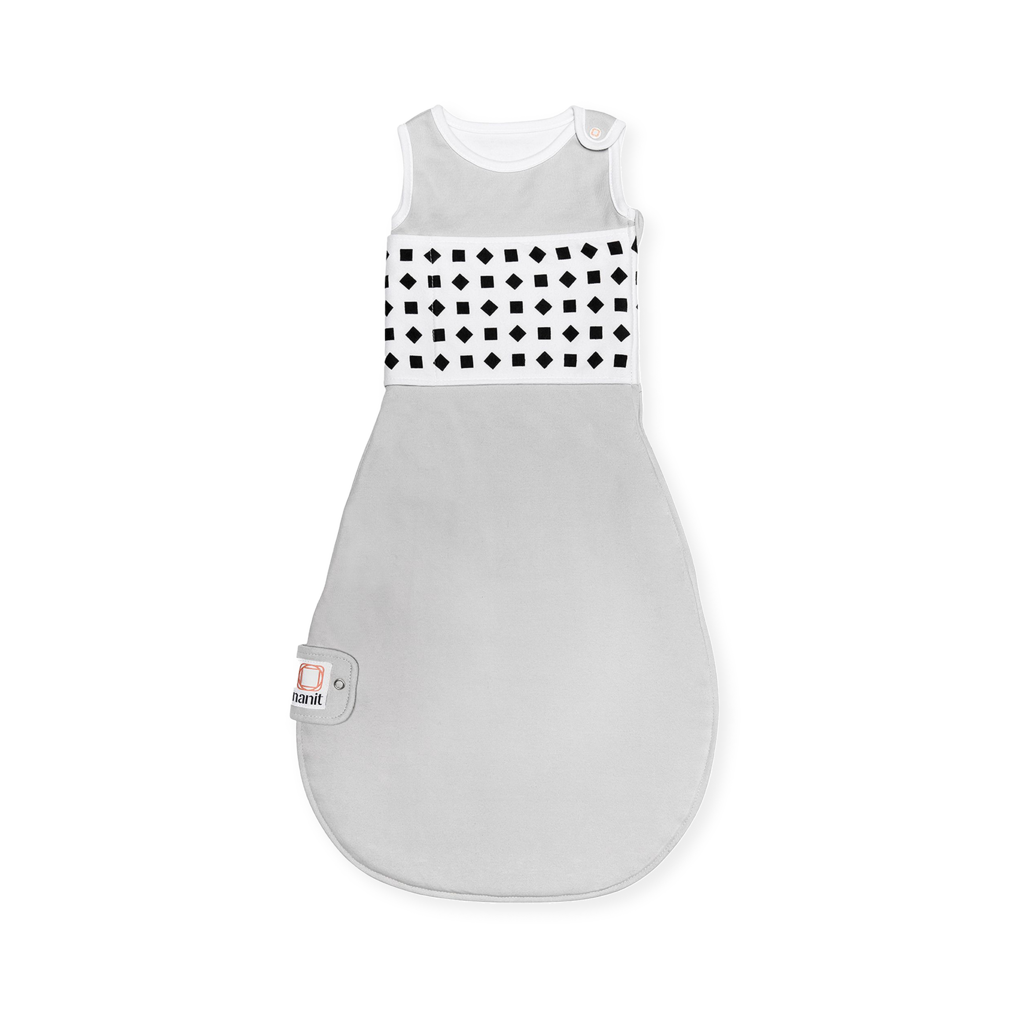 Nanit Breathing Wear Sovpåse Grå 6-12mån