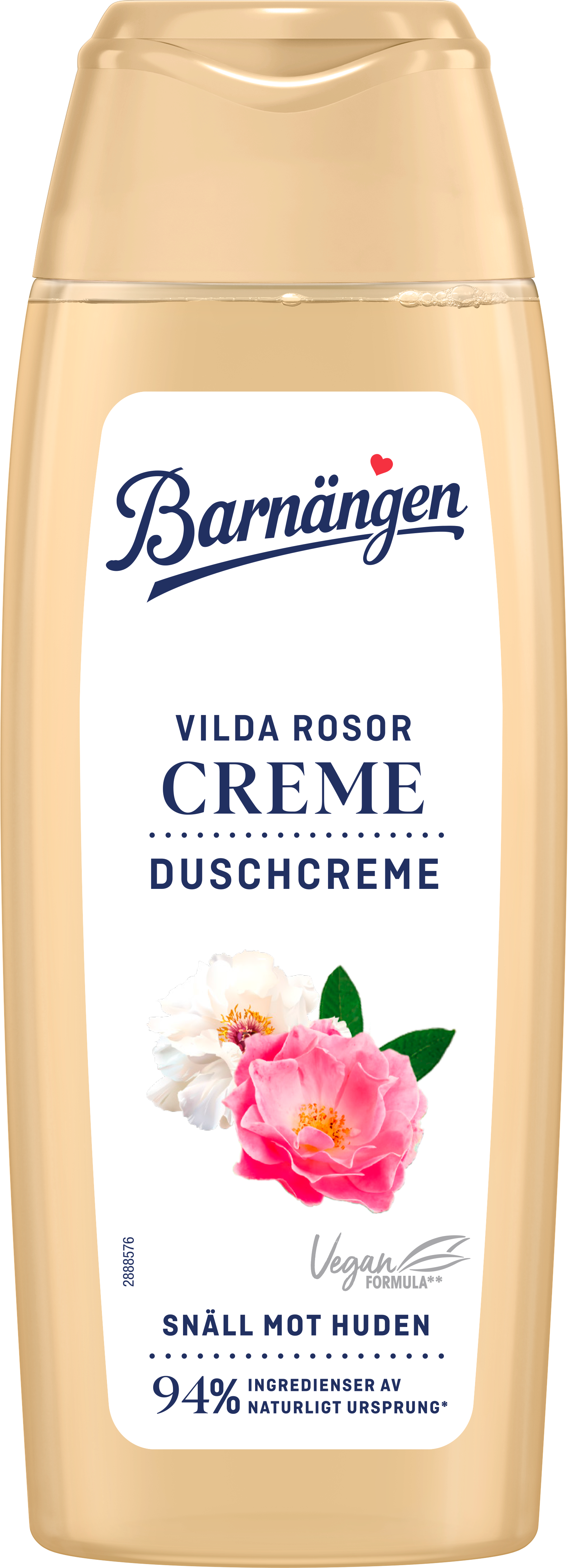 Barnängen Vilda Rosor Creme Duschcreme 250 ml