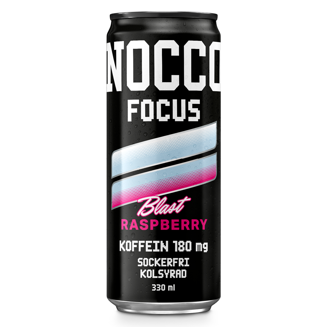 NOCCO FOCUS 3 Raspberry Blast 33cl