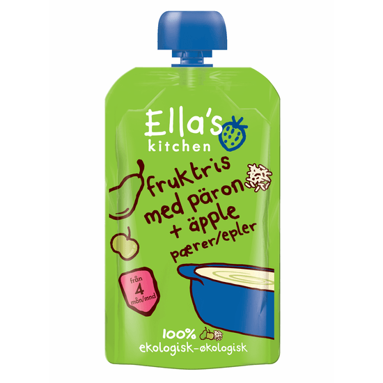 Ella's Kitchen Fruktris Päron Äpple 120 g