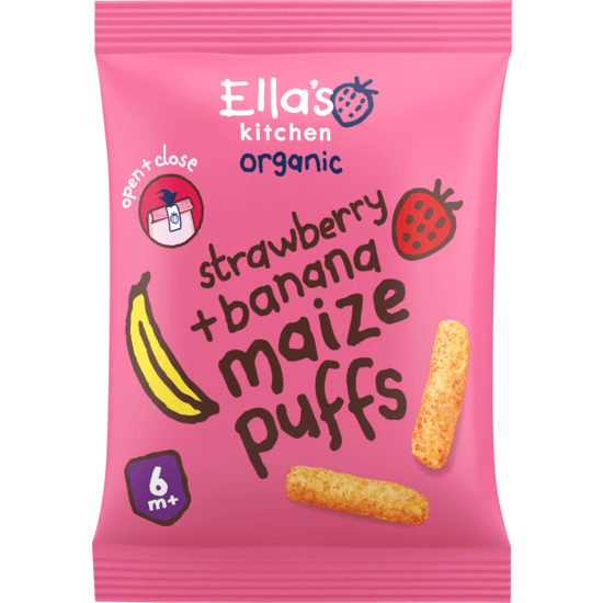 Ella's Kitchen Majsmums Jordgubbar Bananer 20 g