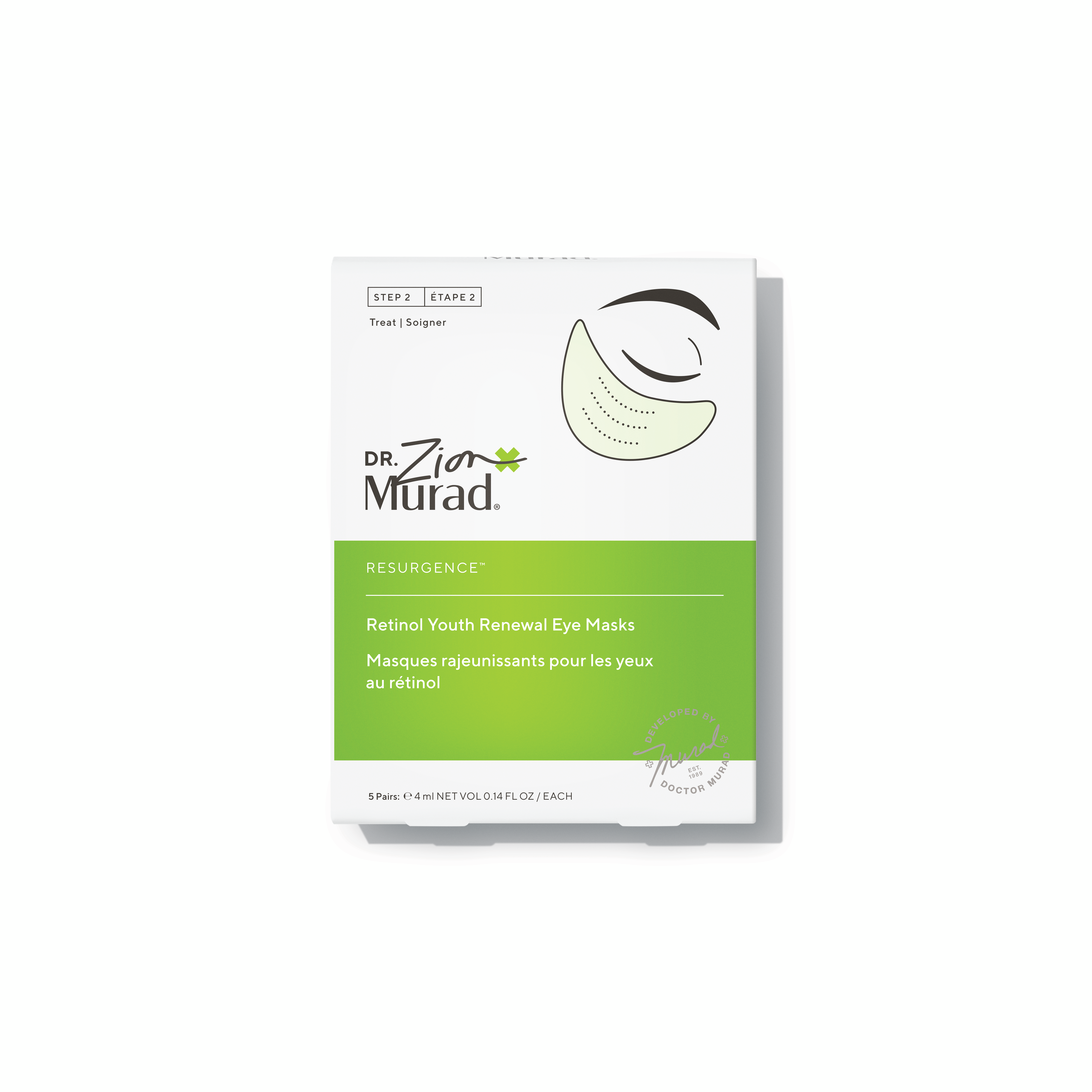 Murad Retinol Youth Renewal Eye Mask 5 st