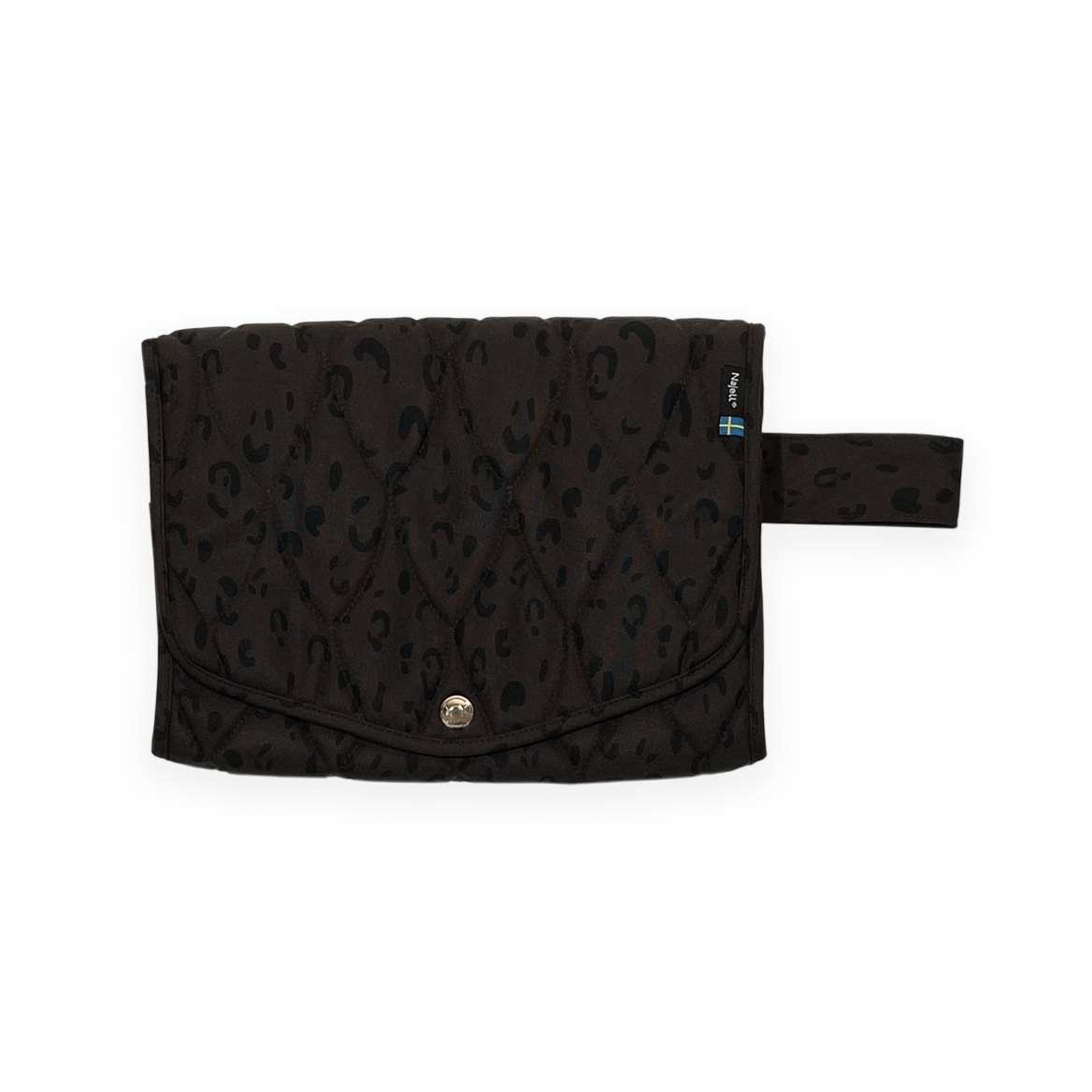 Najell Portabel Skötdyna Leopard Brown