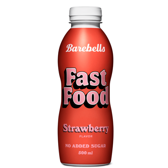 Barebells Fast Food Strawberry 500 ml