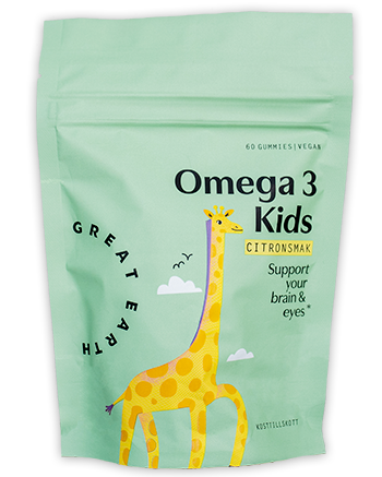 Great Earth Omega 3 Kids Refill 60 gummies