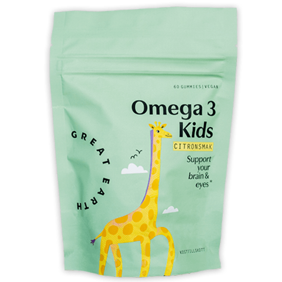 Great Earth Omega 3 Kids Refill 60 gummies