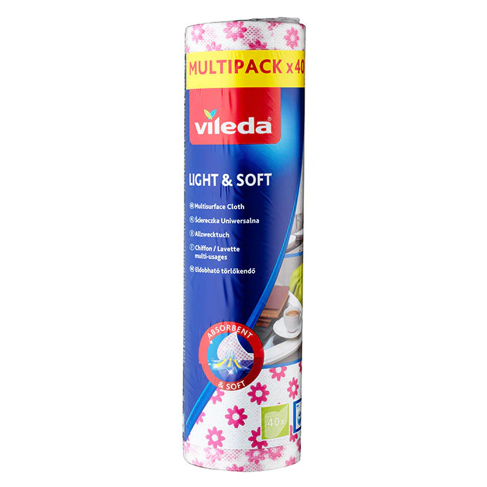 Vileda Light & Soft 40-pack