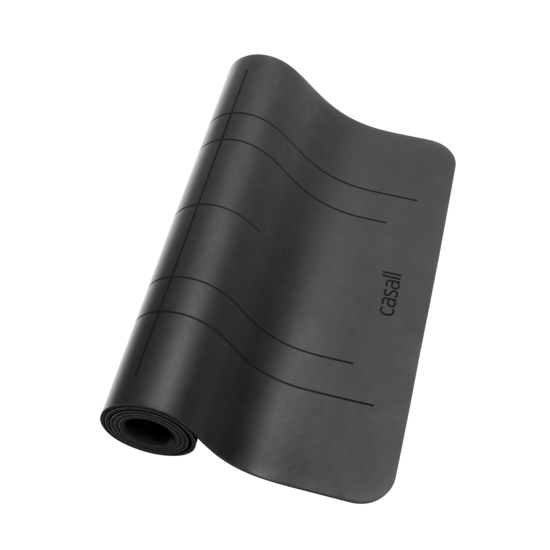 Casall Yoga Mat Grip & Cushion III Black 5 mm